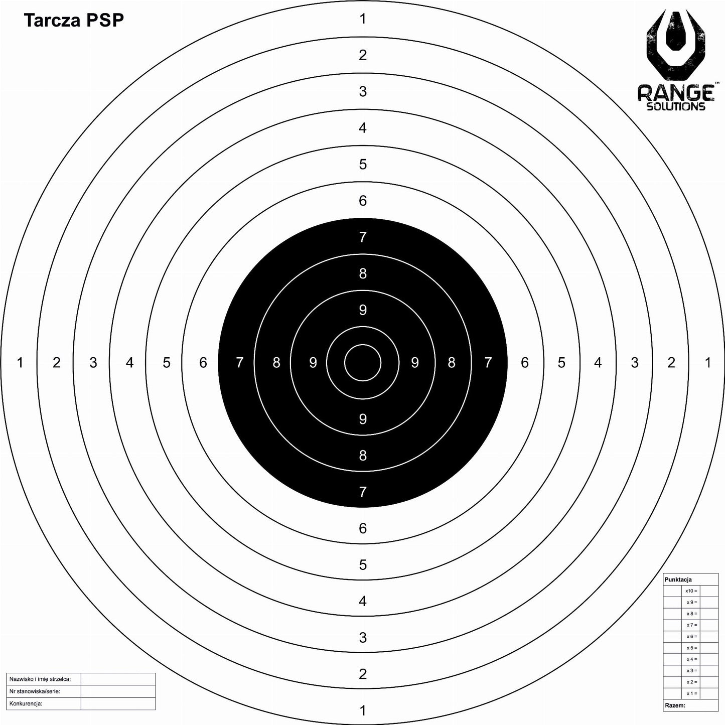 Shooting Targets TS-2 50pcs