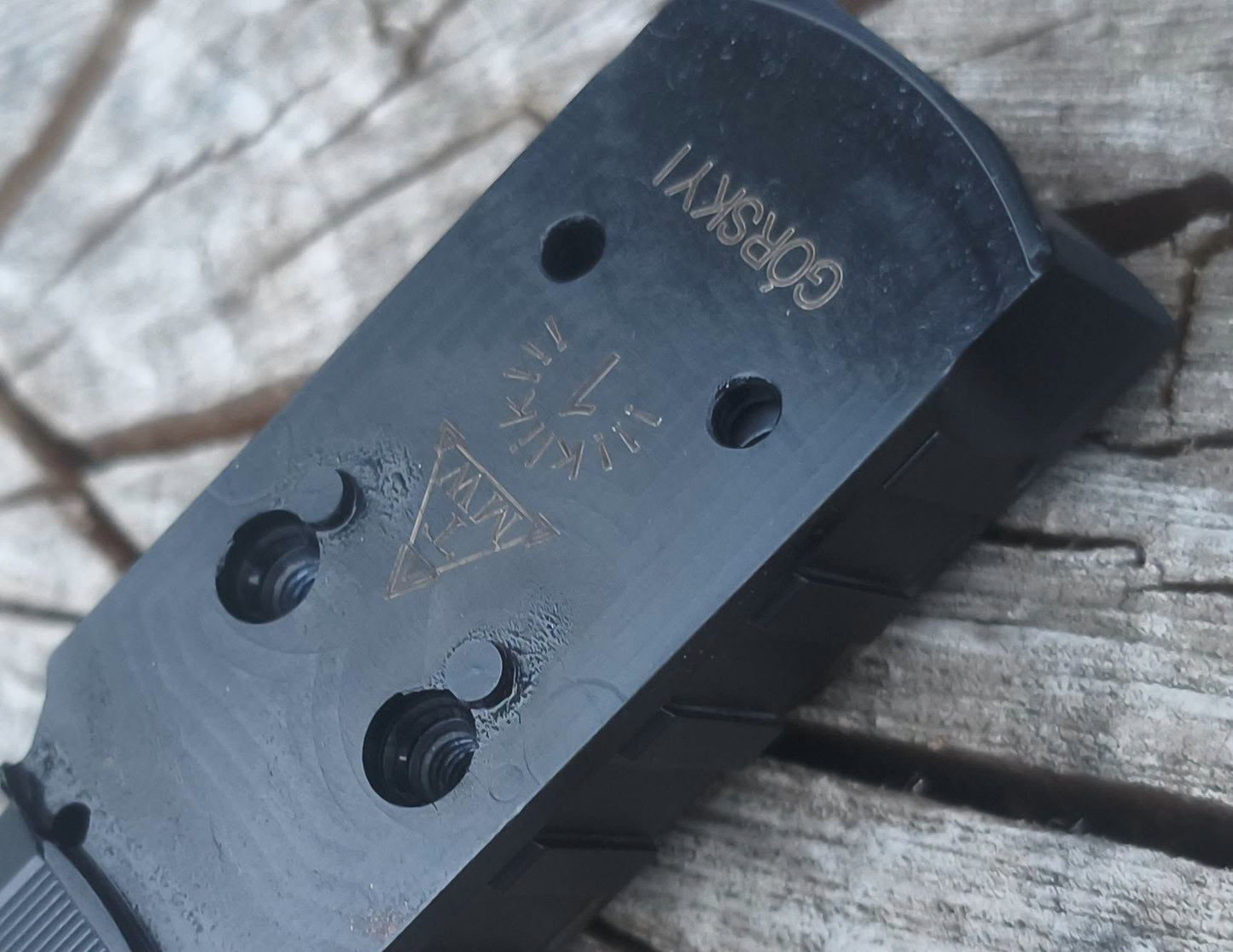 PREORDER MWT Mounting plate for Delta Stryker for CZ TS3 (C-More)