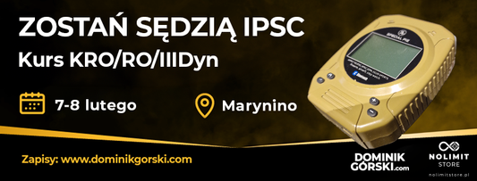 Kurs sędziego strzelectwa sportowego w zakresie strzelań dynamicznych.