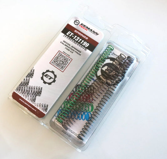 Eemann Tech Recoil Springs Calibration Pack for CZ